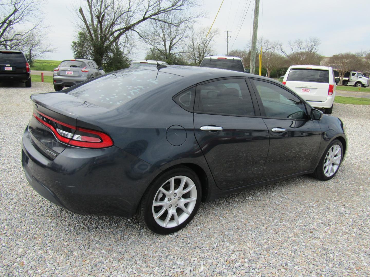 2013 Gray /Tan Dodge Dart (1C3CDFCA4DD) , Automatic transmission, located at 15016 S Hwy 231, Midland City, AL, 36350, (334) 983-3001, 31.306210, -85.495277 - Photo#7